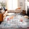 World Rug Gallery Contemporary Vibrant Abstract Design Area Rug 3'3'' x 5' Multi 938MULTI3X5 - alternate 8